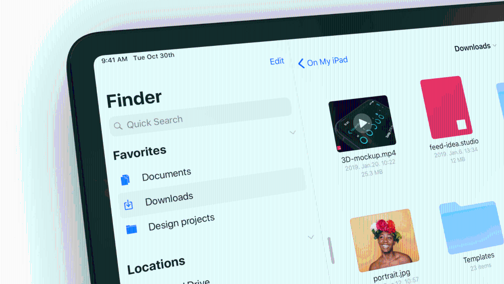 использование резервной копии в Finder