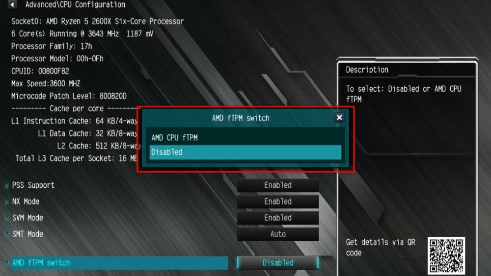 BIOS TPM