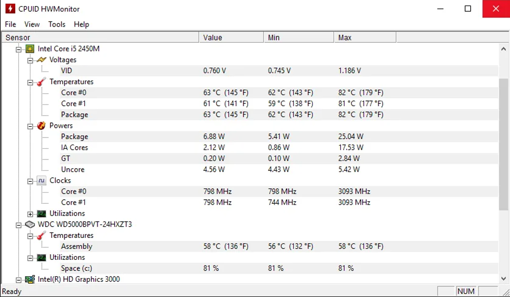 HWMonitor