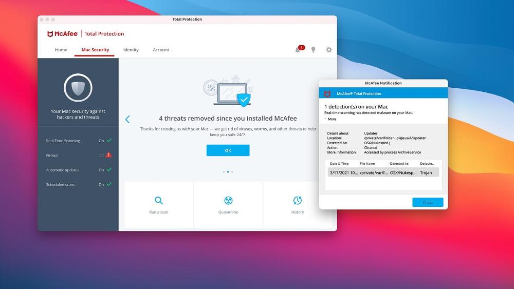 McAfee Total Protection for Mac