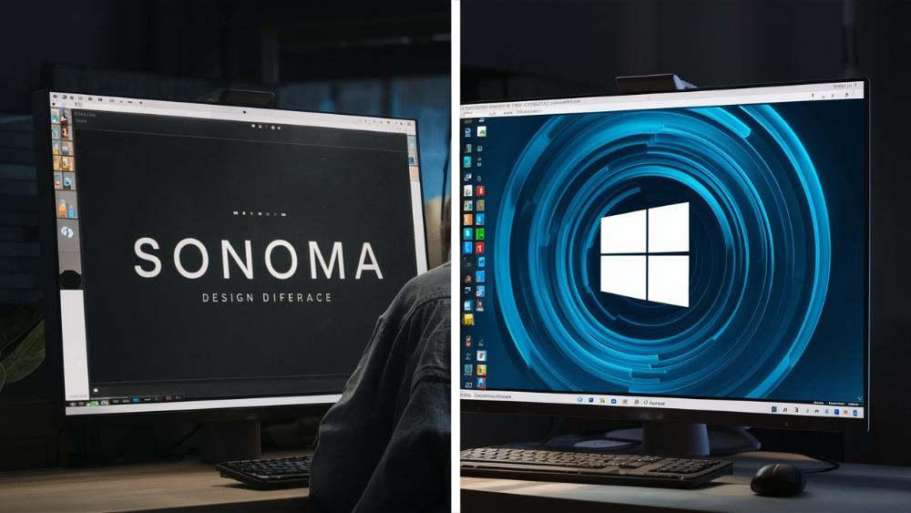 Сопоставление дизайна Sonoma с Windows 11