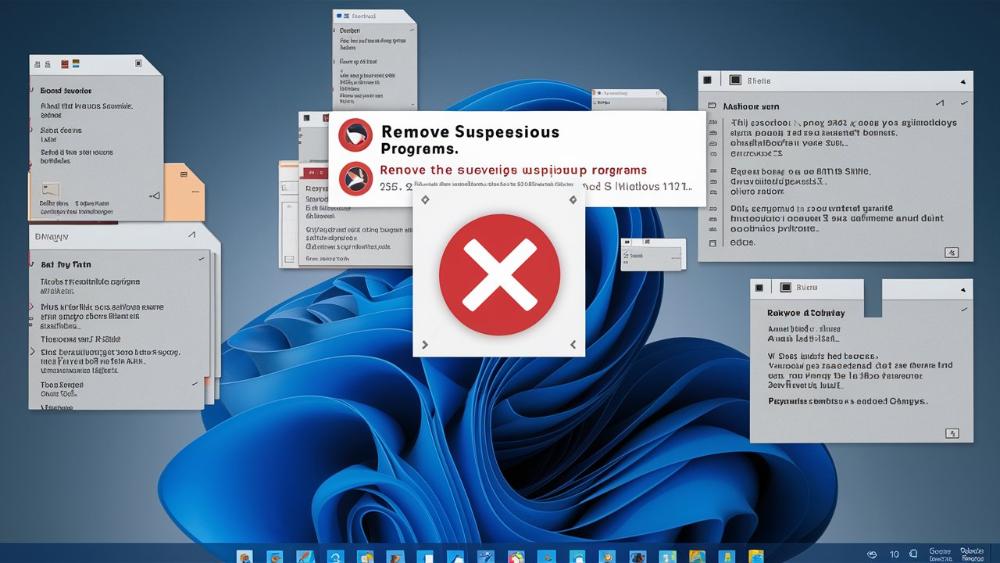 Удаление подозрительных программ
