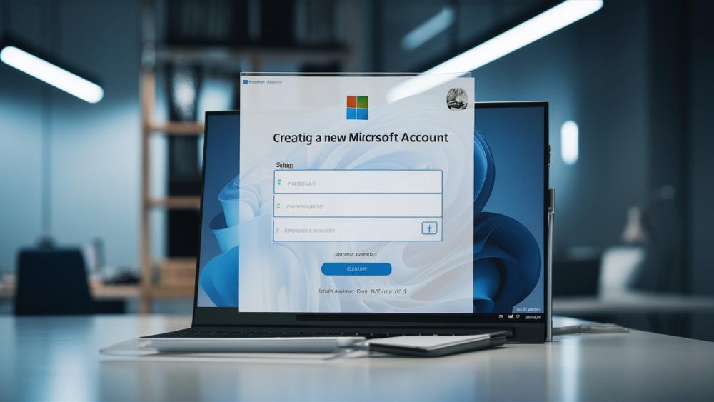 Создаем учетную запись Microsoft